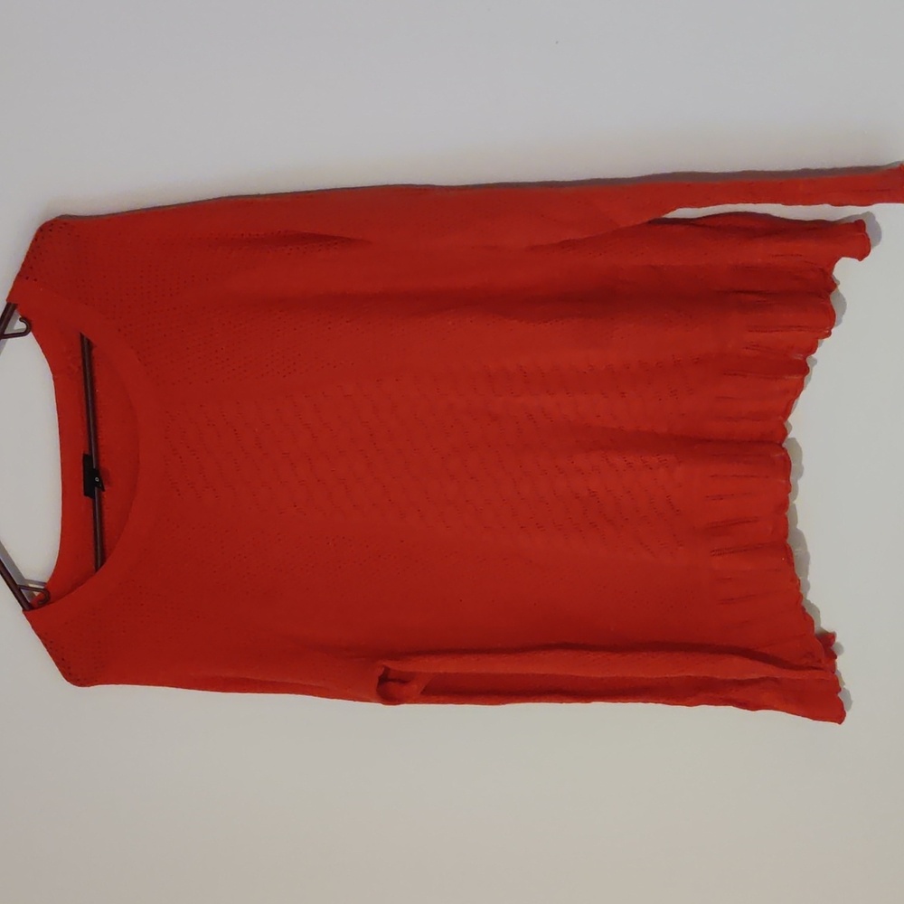 Torrid Red Orange Lightweight Sweater Size 0